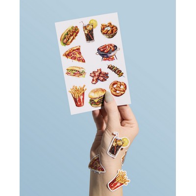 4"x6" Custom Sticker Sheets